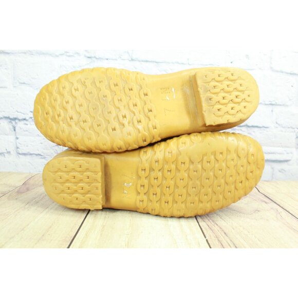 Vintage LL Bean Men's Brown Leather Mid-Calf Unlined Hunting Duck Boots Size 7 N - Picture 9 of 10